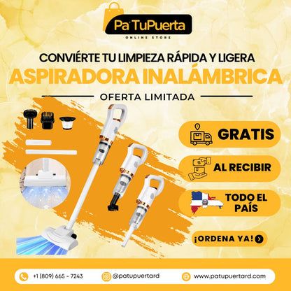 Aspiradora Portátil AspiPro | Llega Hasta El Rincón Más Estrecho💦